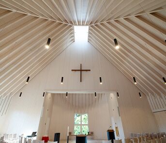 Innenansicht Kirche in Overath