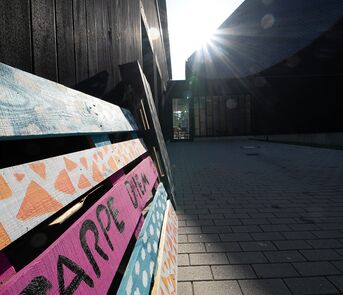 Außenansicht Kirche in Overath