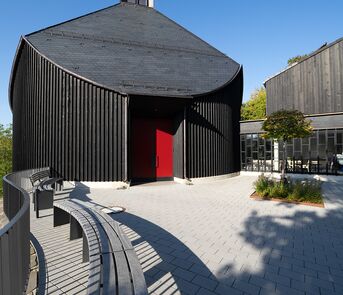 Außenansicht Kirche in Overath