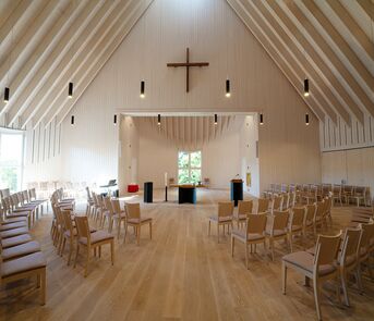 Innenansicht Kirche in Overath