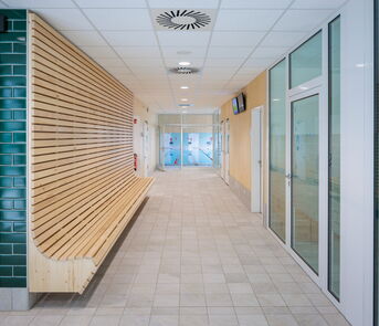 Sportkomplex Mohnweg: Innenansicht