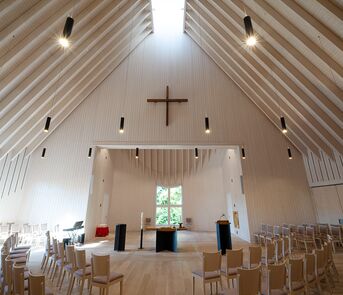 Innenansicht Kirche in Overath