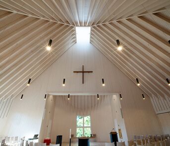 Innenansicht Kirche in Overath