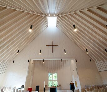 Innenansicht Kirche in Overath