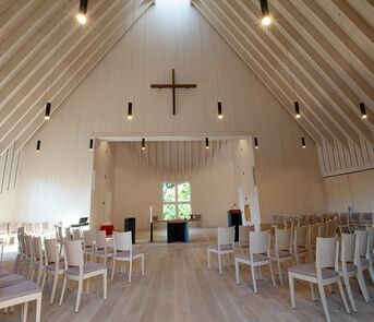 Innenansicht Kirche in Overath